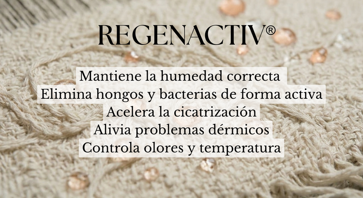Desplazable ABRIIL Regenactiv vrs algodon
